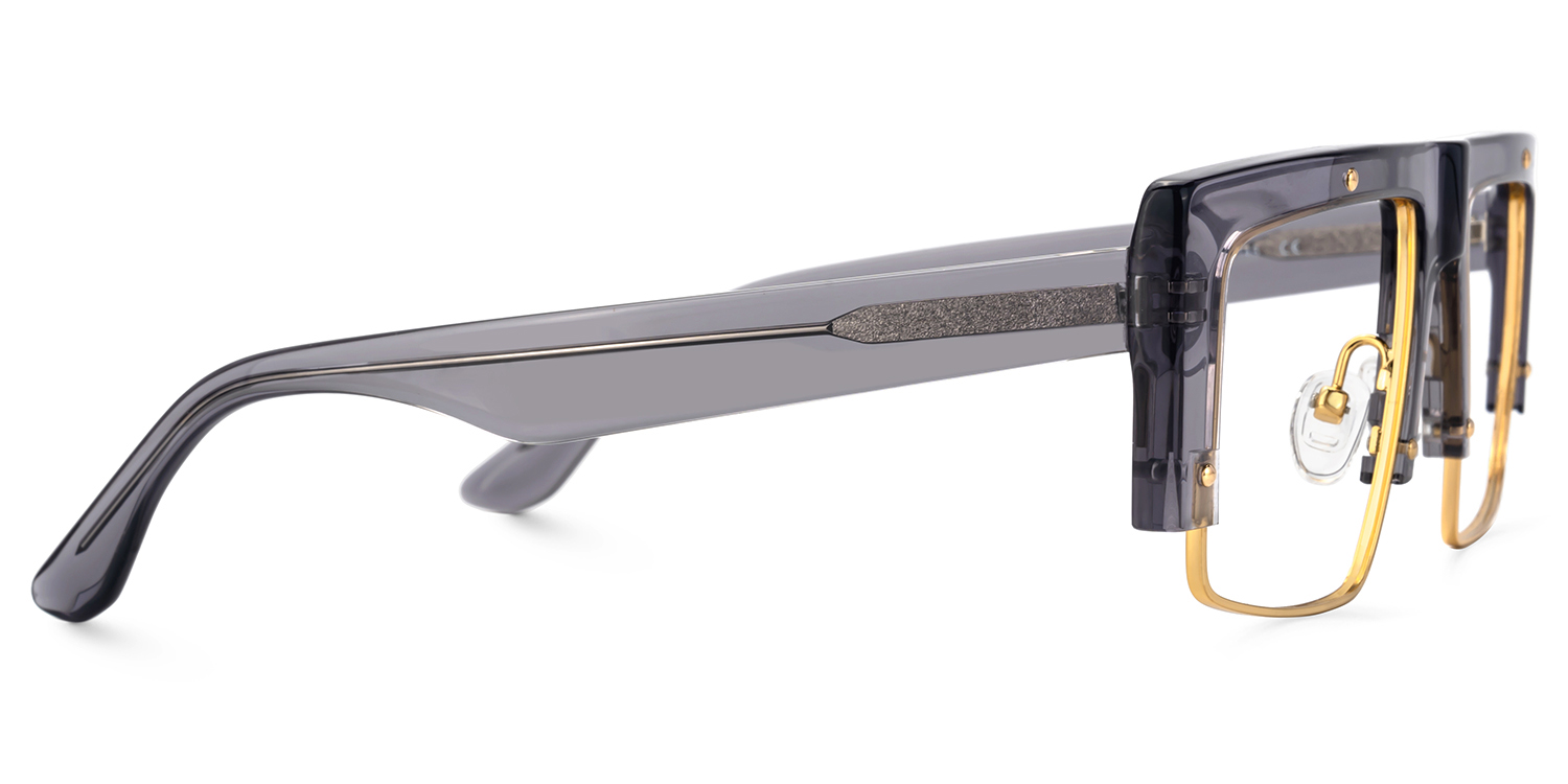 Maldonado Rectangle Gray Glasses3