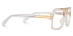 Croswell Aviator White Glasses2