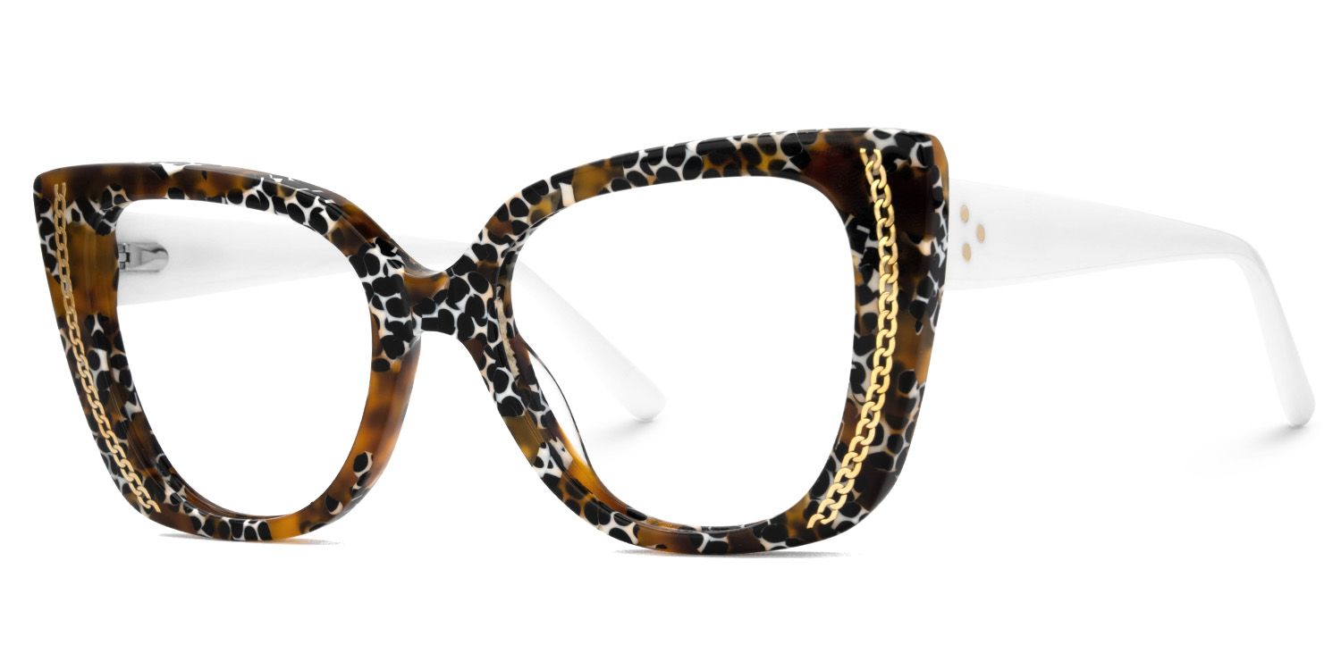 Smolin Acetate Leopard Cat Eye Frames | ZEELOOL Canada1