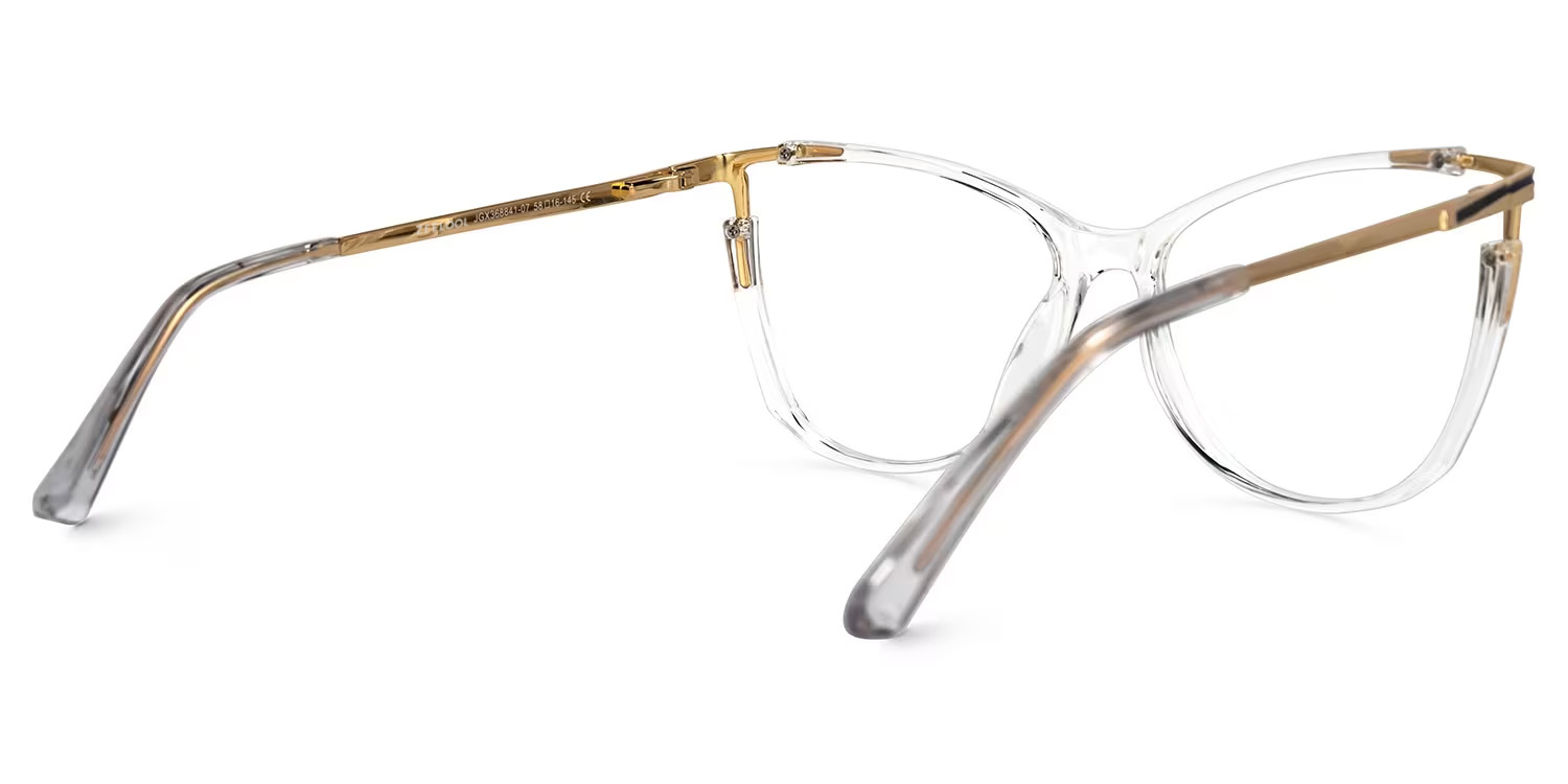 Yomary Cateye Crystal Glasses3