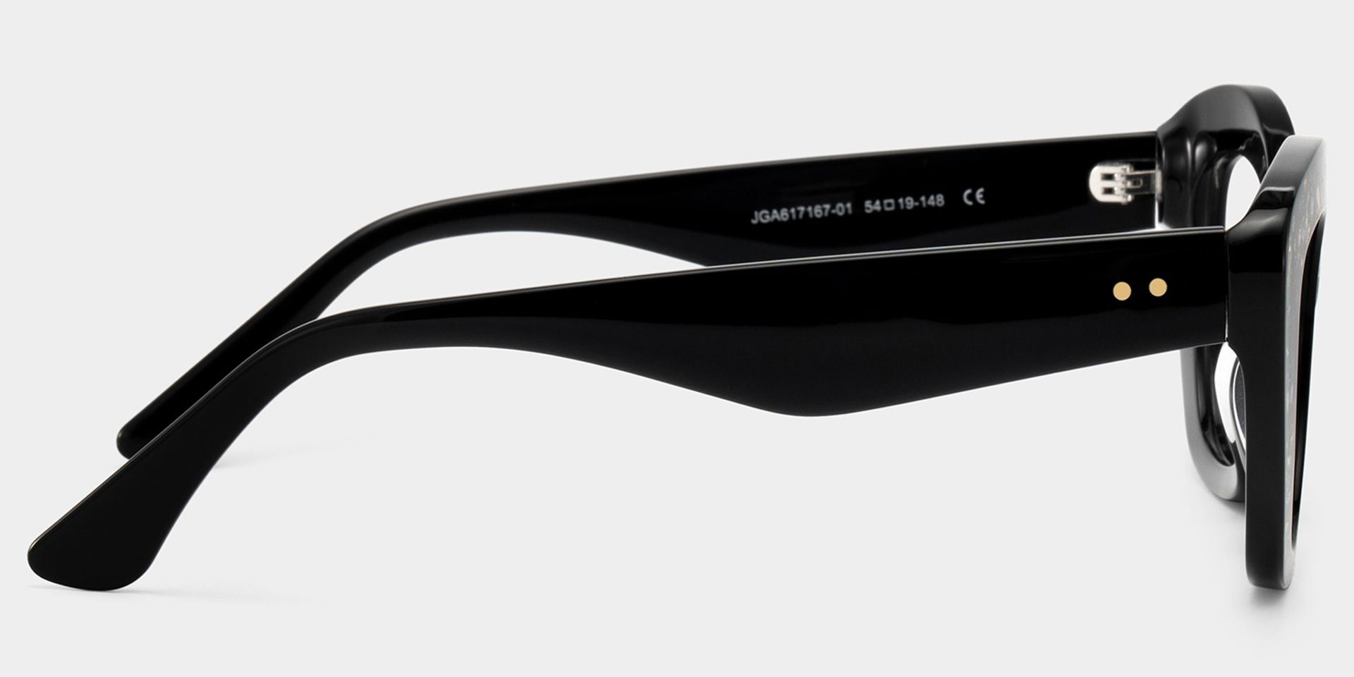 Giselle Black Cat Eye Glasses with Rhinestones | ZEELOOL5