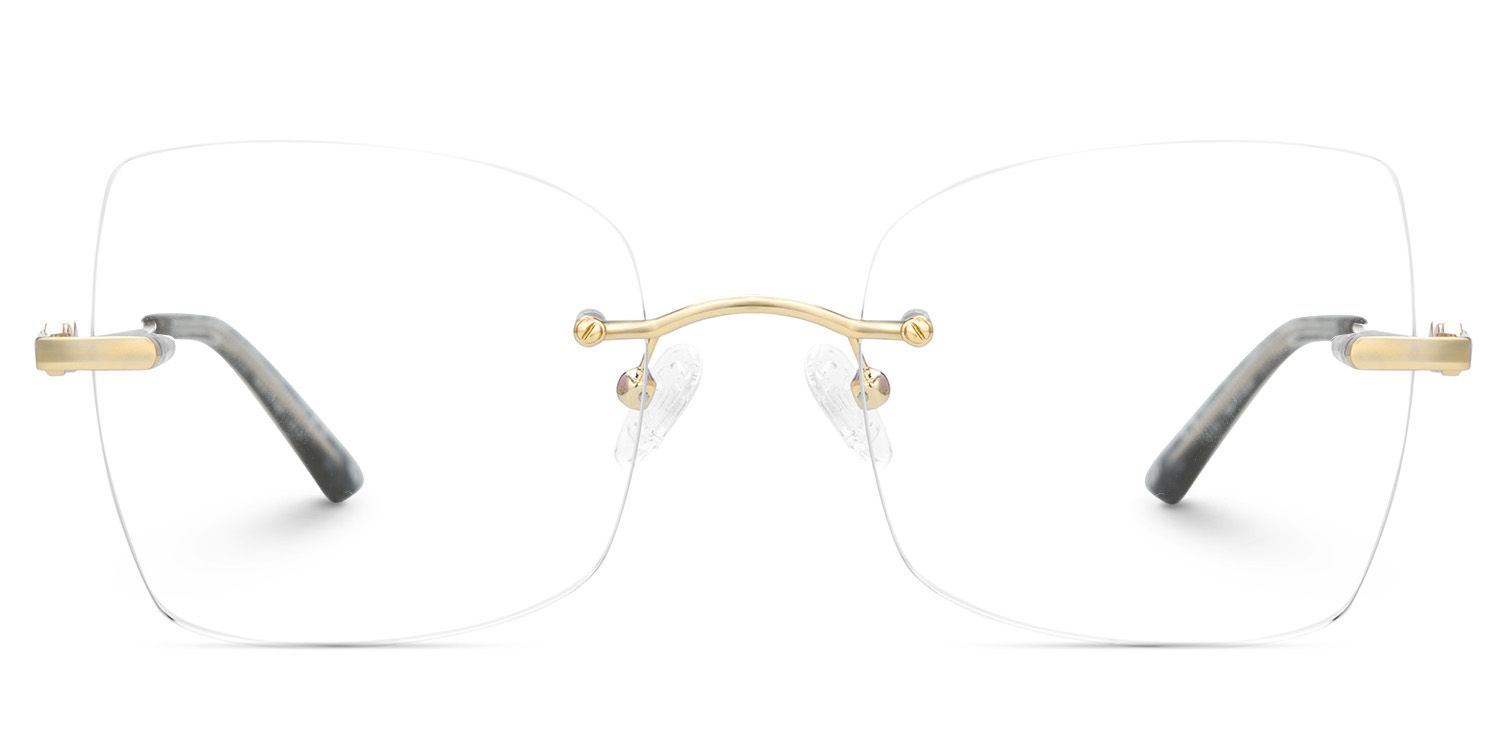 Tierney Designer Butterfly Metal Rimmed Spectacles  | ZEELOOL Canada0