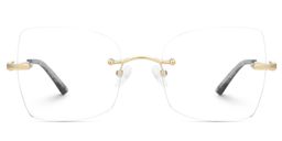 Tierney Black Butterfly Glasses0