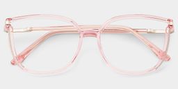 Rodz Square Flesh Pink Glasses1