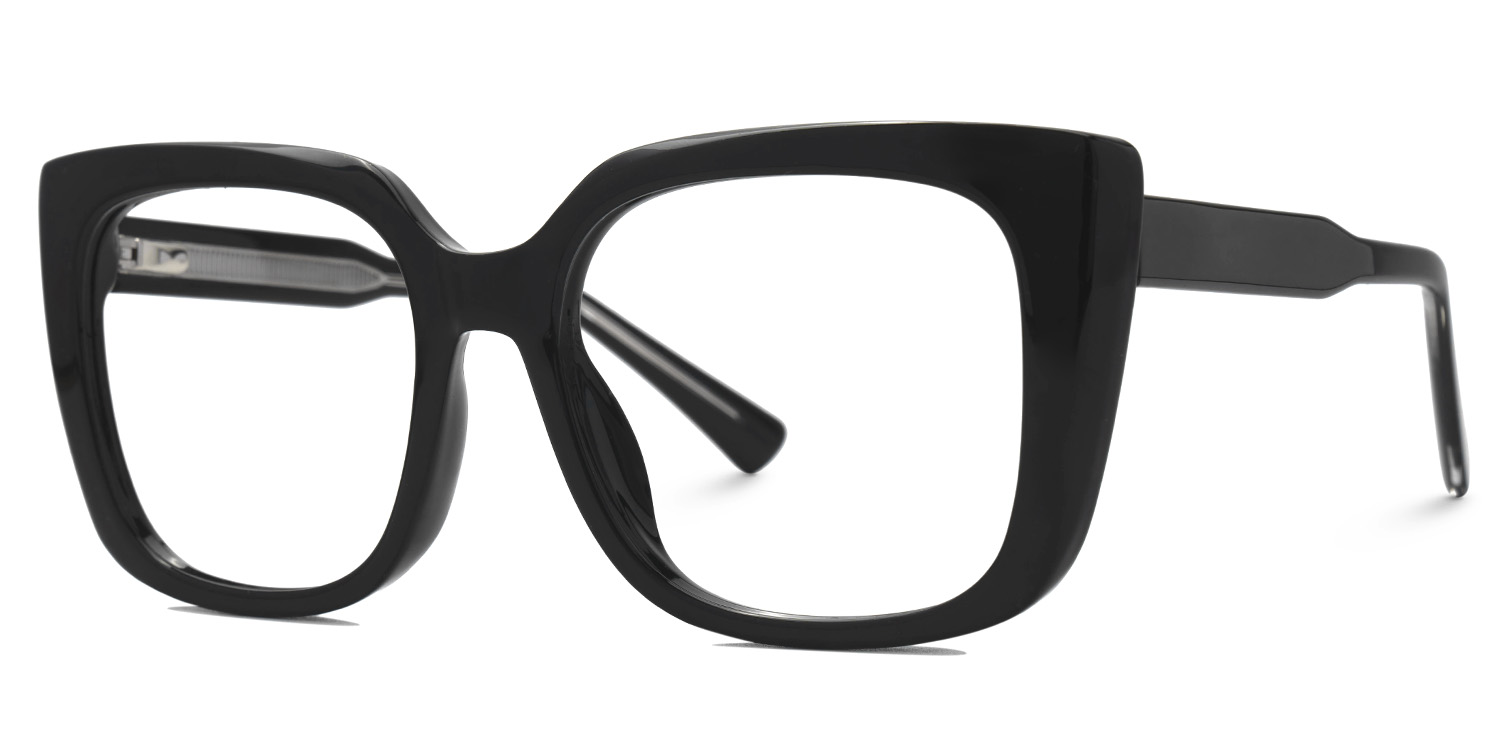 Valdez Square Black Glasses1