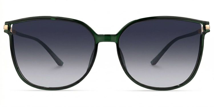 Rodz Square Dark-Green Glasses