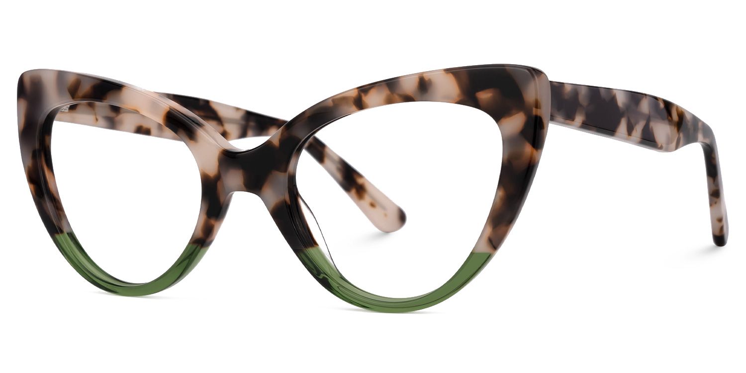 Claudette Design Frame Eyeglasses  -Zeelool Glasses1