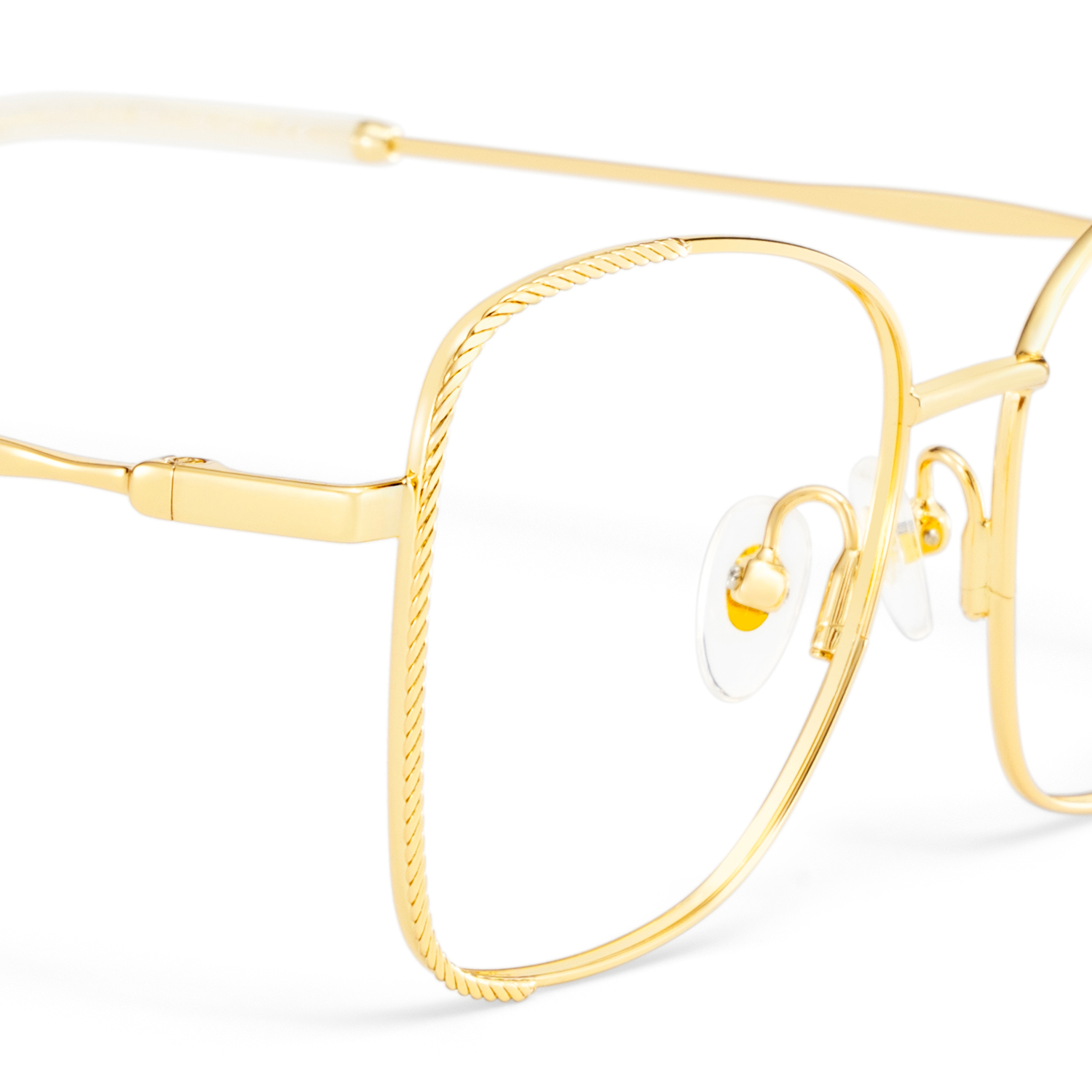 Kai Eyeglasses in Butterfly Gold Frame | ZEELOOL Canada6