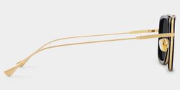 Gifford Black-Gold Aviator Sunglasses3