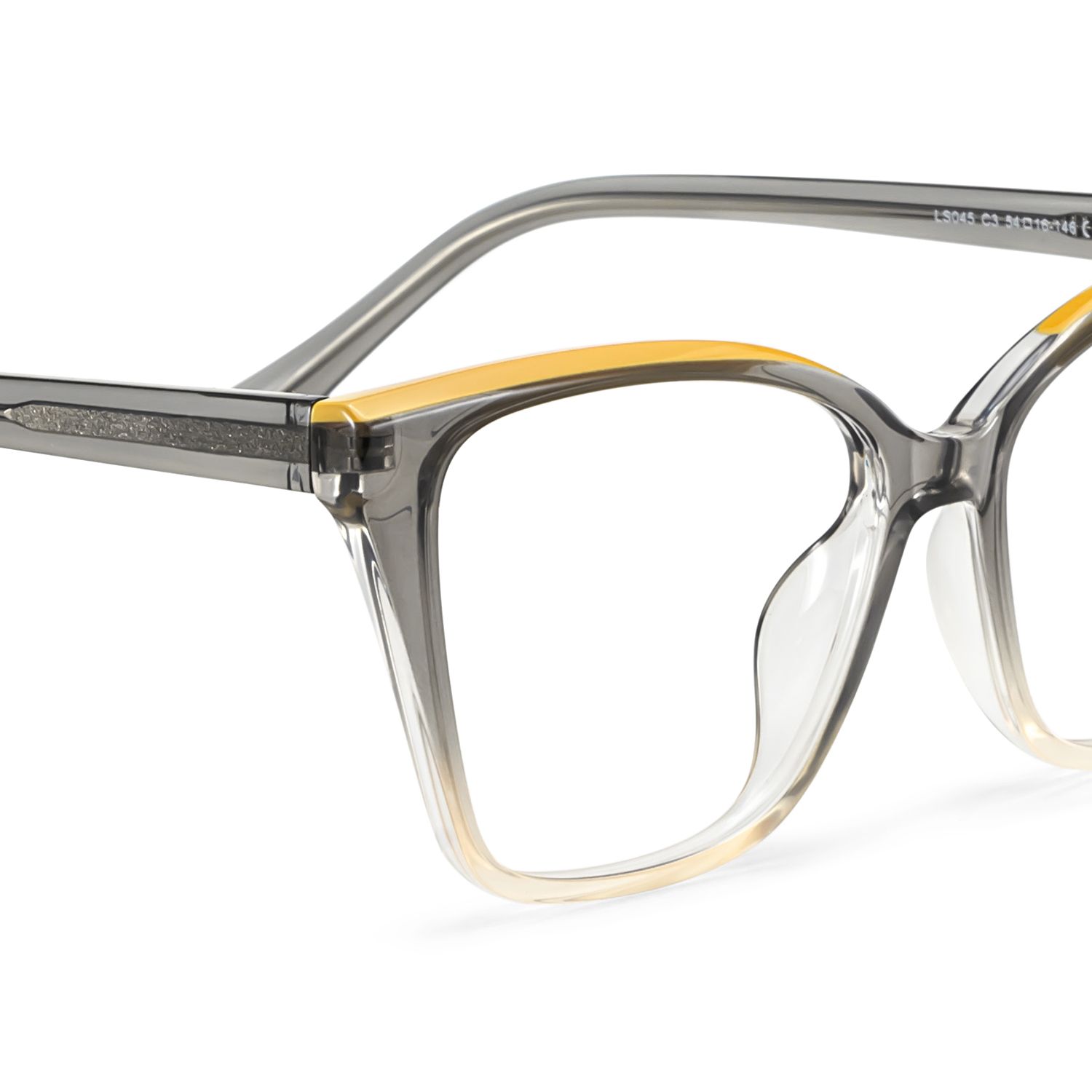 Sienna Grey Butterfly Prescription Glasses | ZEELOOL Canada5