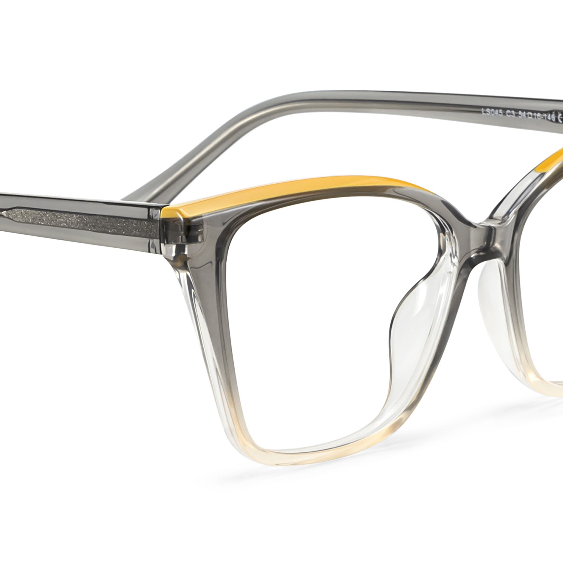 Sienna Grey Butterfly Prescription Glasses | ZEELOOL Canada5