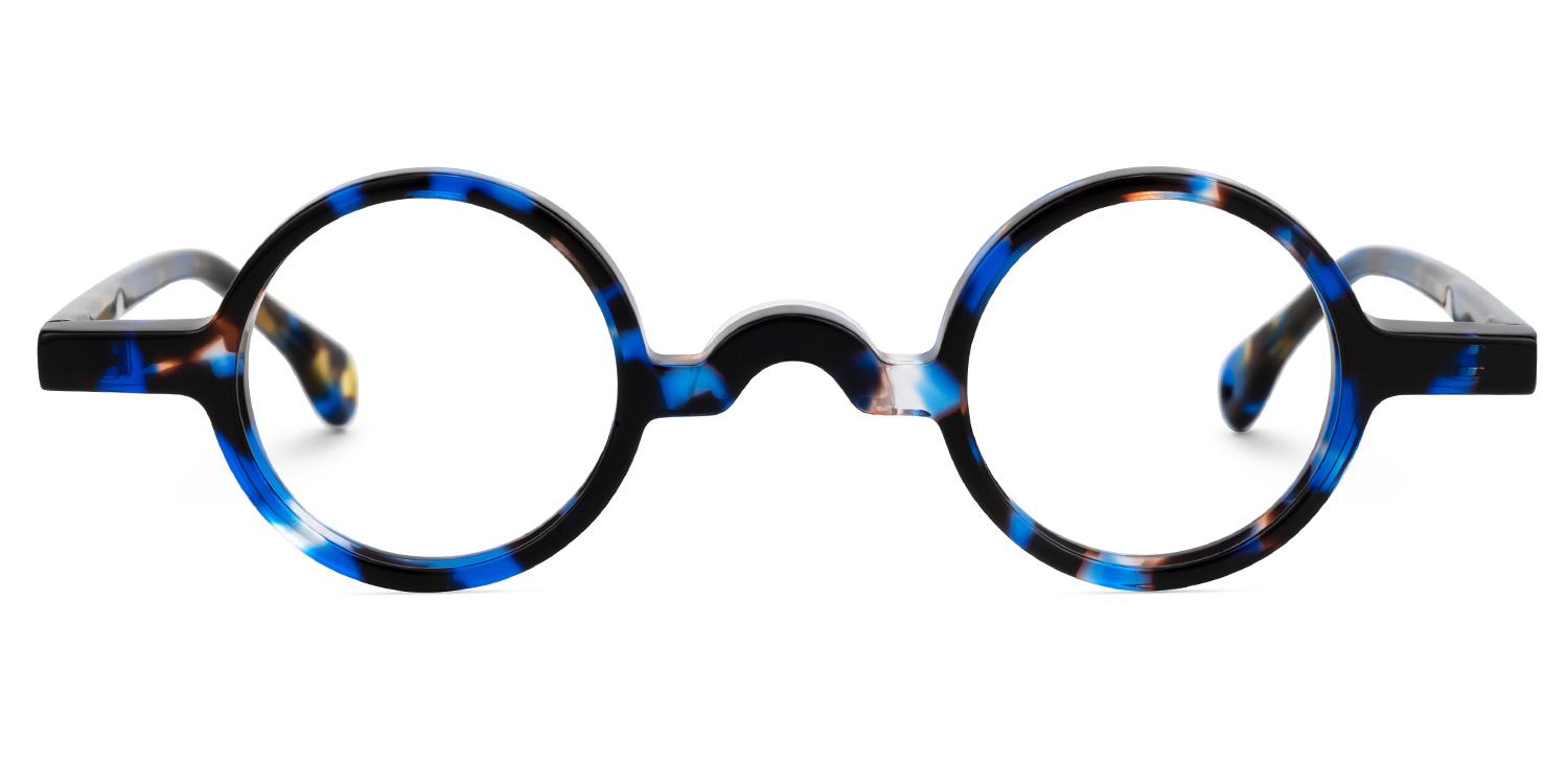 Truitt Round Blue-Tortoise Glasses0