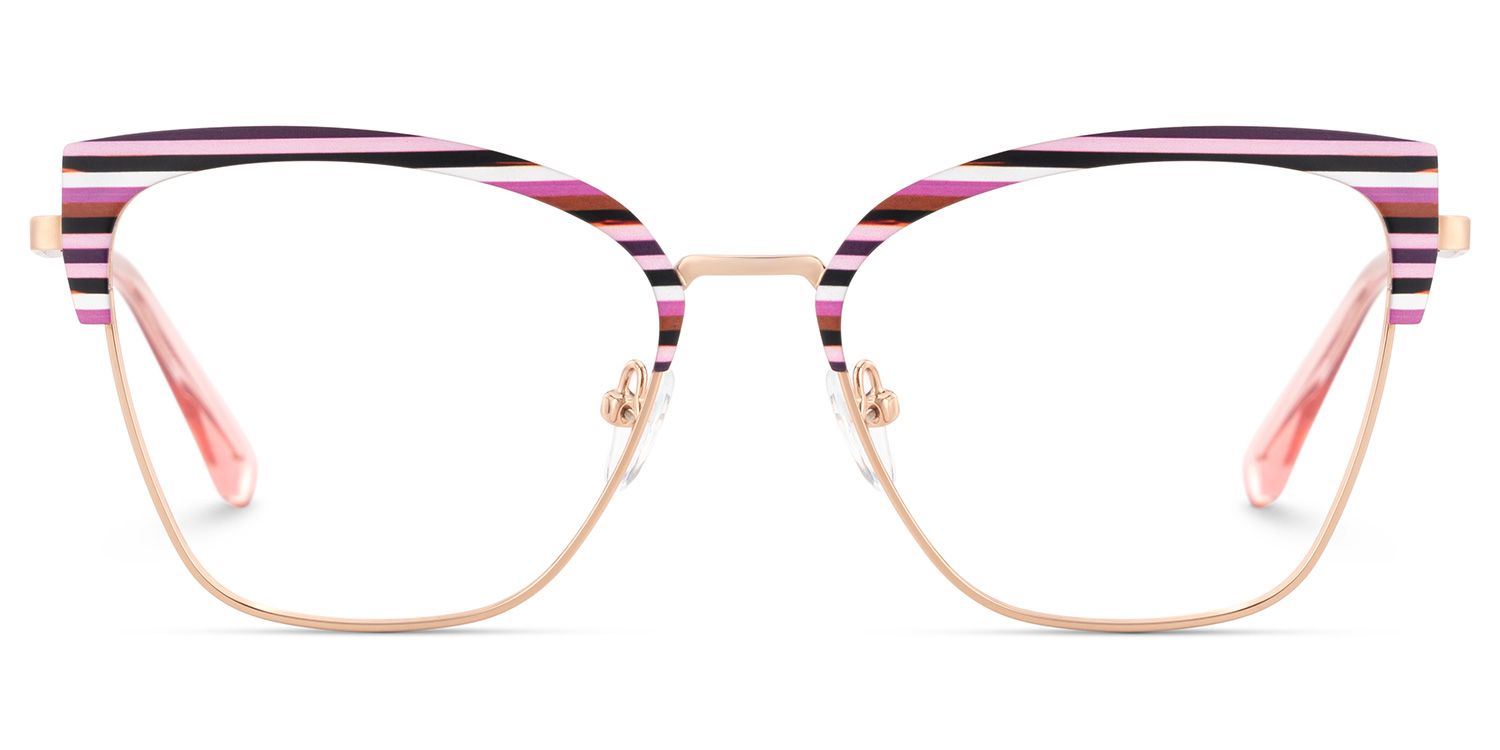 Harley Browline Colorful Color Frame Glasses for Women | Zeelool1