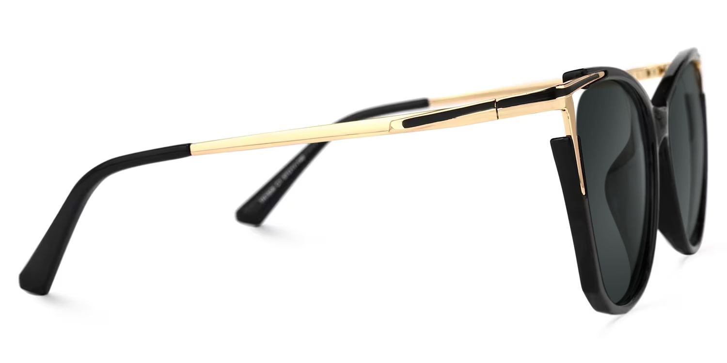 Yomary Black Cateye Frame Sunglasses | ZEELOOL Canada2