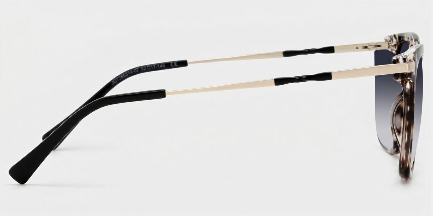 Jacqui Natural Tortoise Square TR90 Glasses | ZEELOOL3
