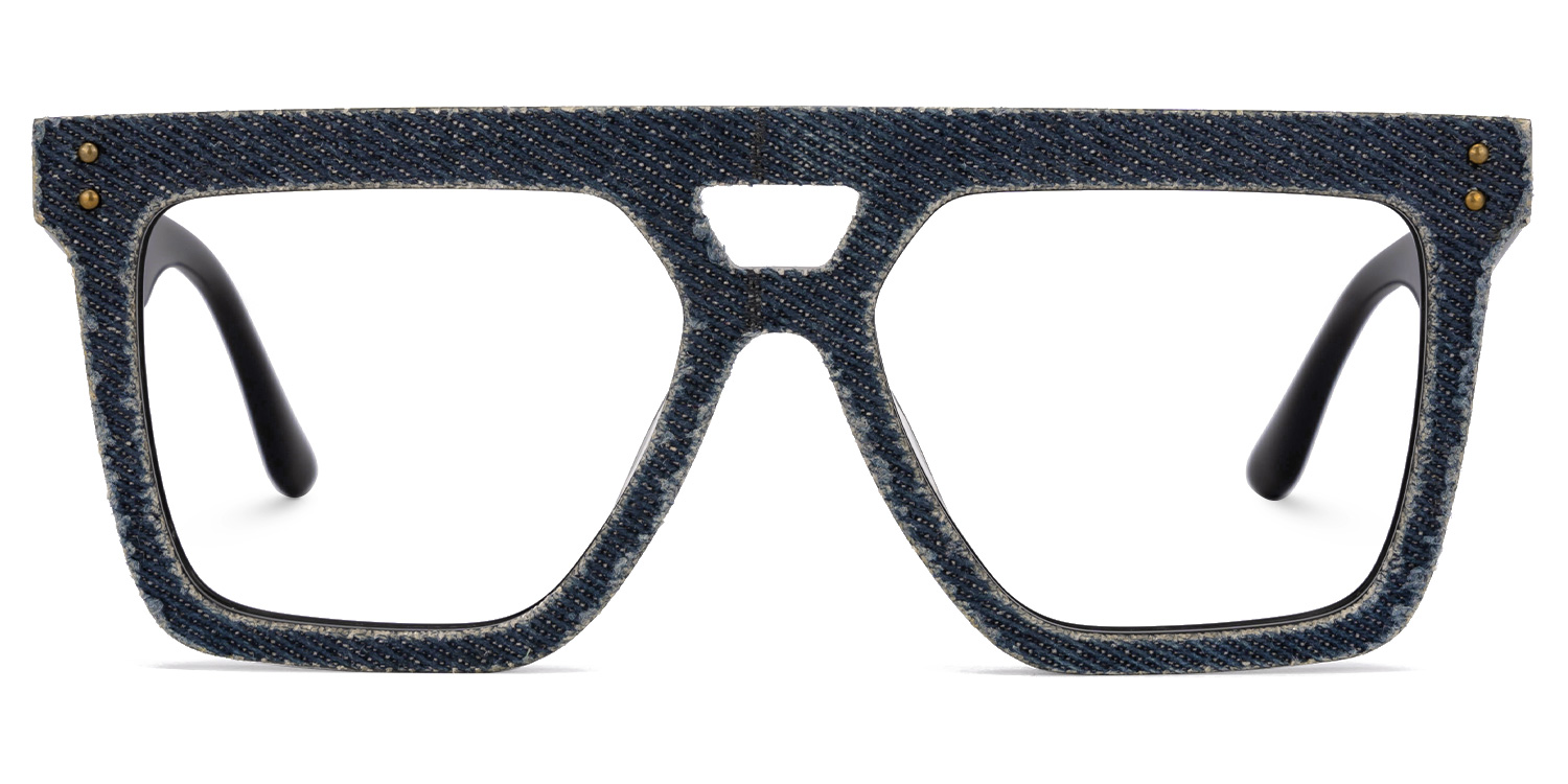 Rubin Square Black Glasses0
