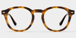 Frances Round Tortoise Glasses1
