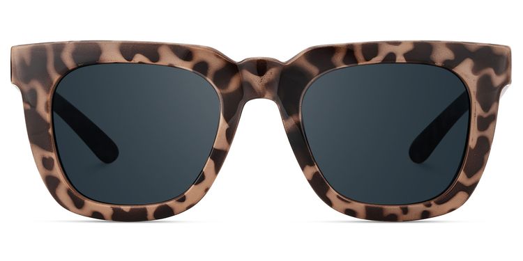 Clea Rectangle Tortoise Sunglasses