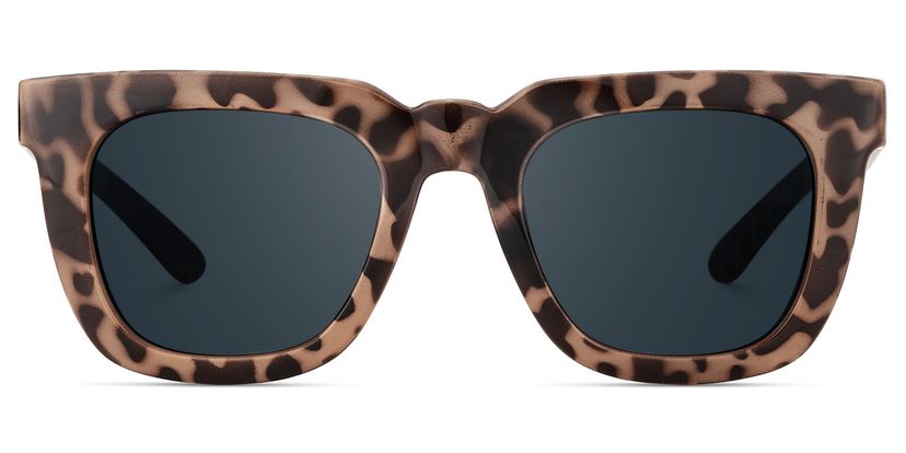 Clea Tortoise Rectangle Sunglasses