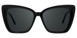 Shanell Butterfly Black Glasses0