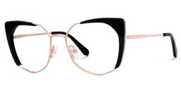 Ketty Cateye Black Glasses1