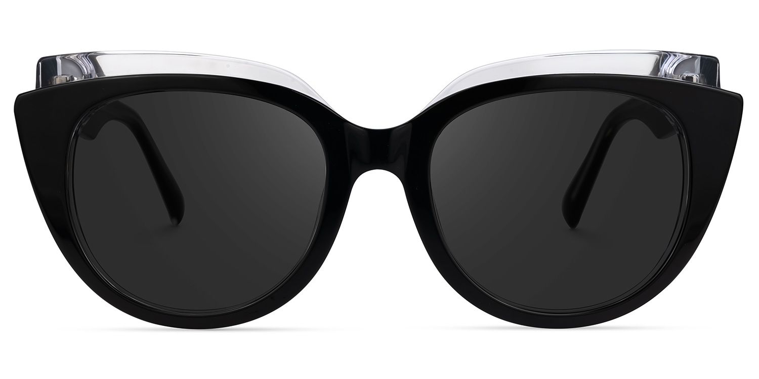 Lupita Cateye Black Sunglasses0