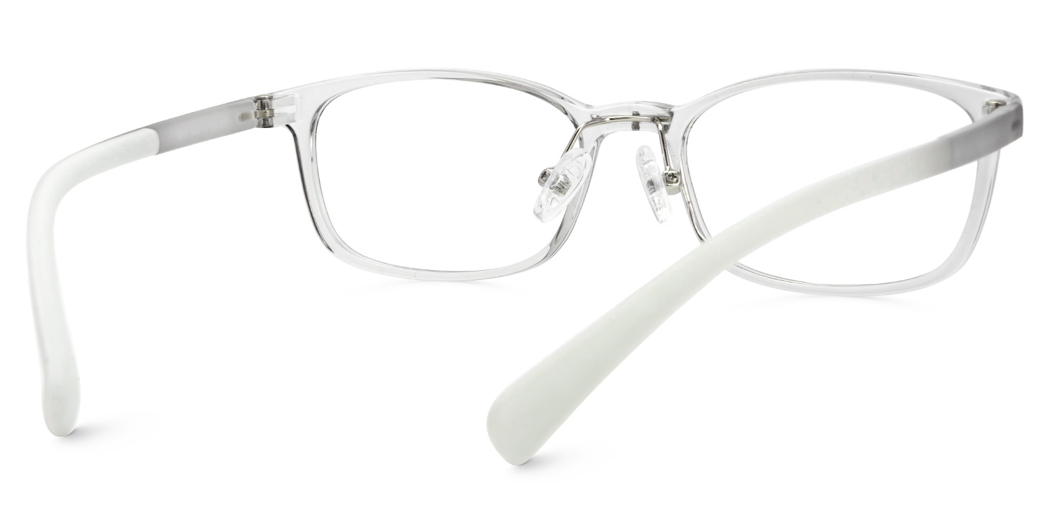 Kids Rectangle Patno Glasses with Cute Style -Zeelool3