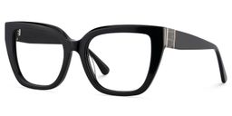 Tamarrah Black Cat eye Glasses3