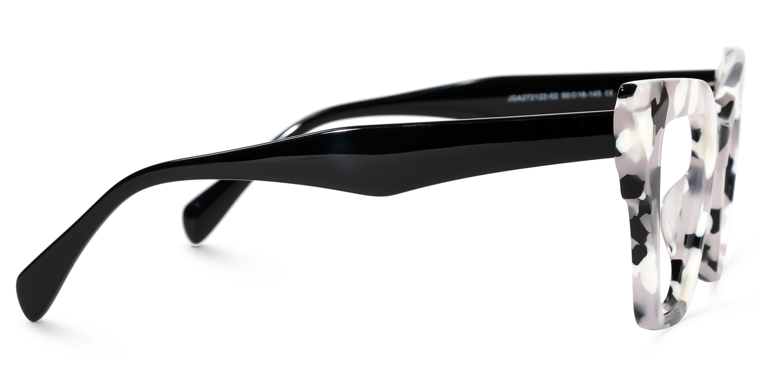 Yasmin Cateye Marble Glasses2