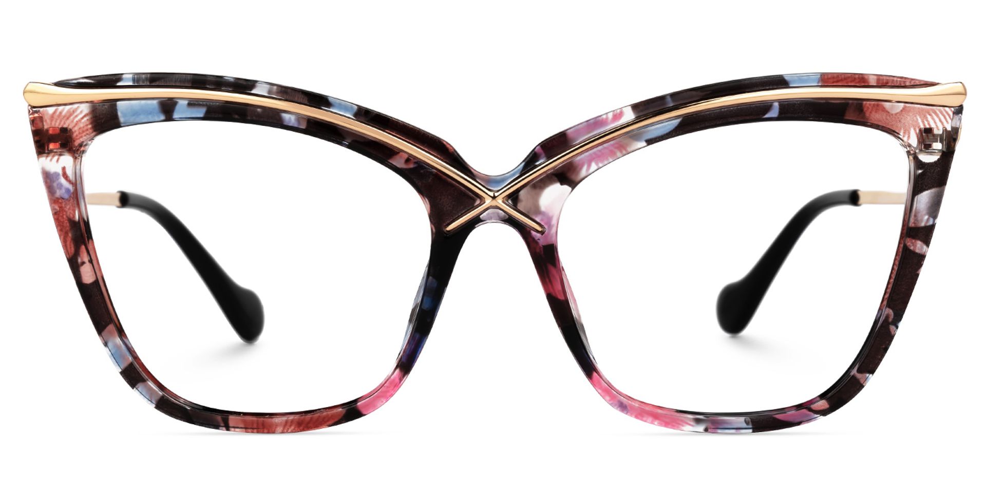 Winston Butterfly Floral Frame Eyeglasses | Zeelool0