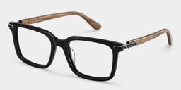 Noah Black Rectangle Glasses3