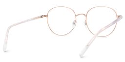 Celena Round Rose-Gold Glasses4