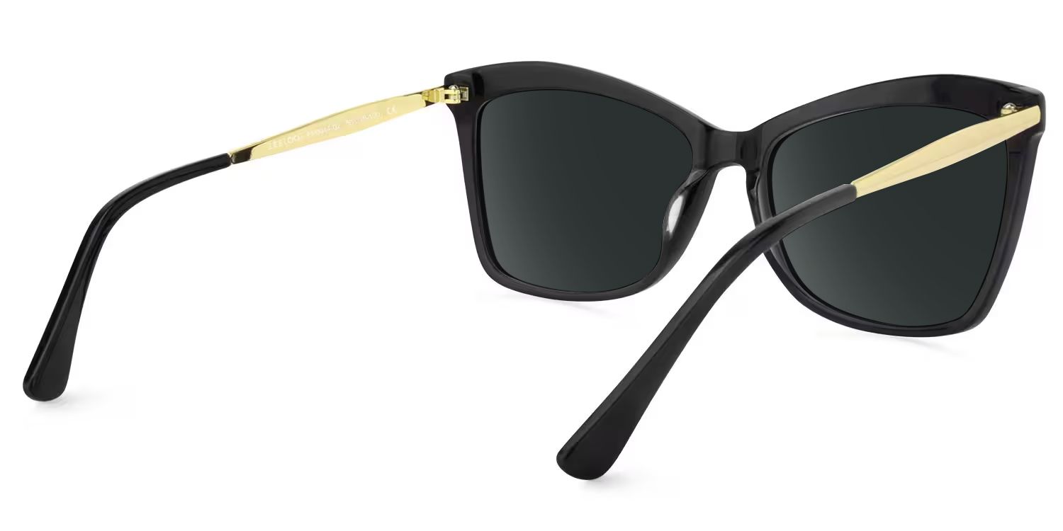 Isaebella Butterfly Black Frame Sunglasses | ZEELOOL Canada3