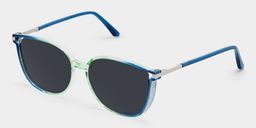 Rodz Square Blue-Green Glasses2