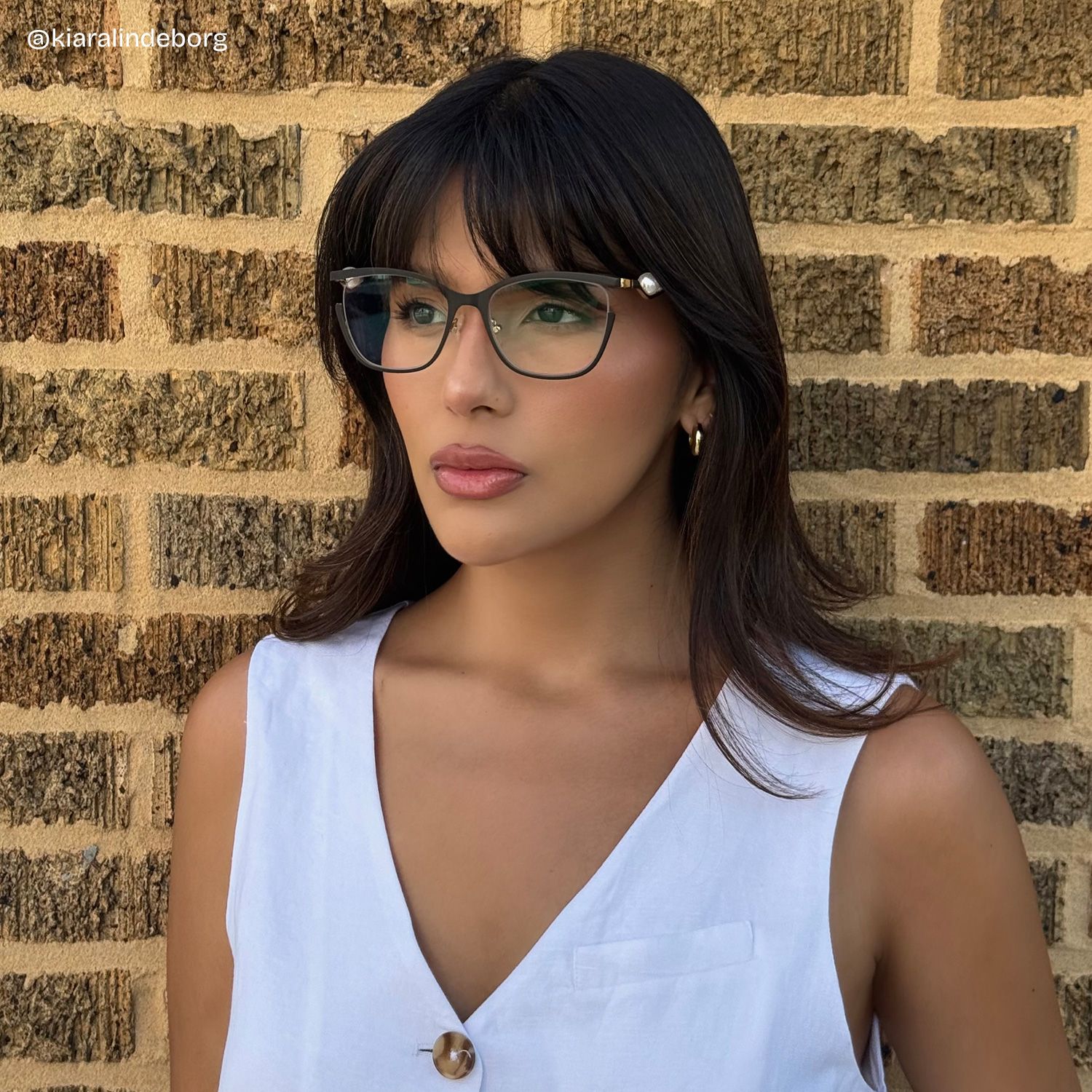 Aria Eyeglasses in Round Black Frame | ZEELOOL Canada8