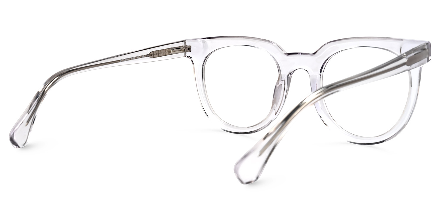 Round Shabien Crystal Glasses deals -Zeelool Glasses2