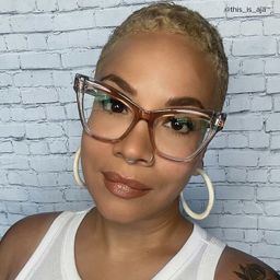 Saucie Cateye Brown Glasses5