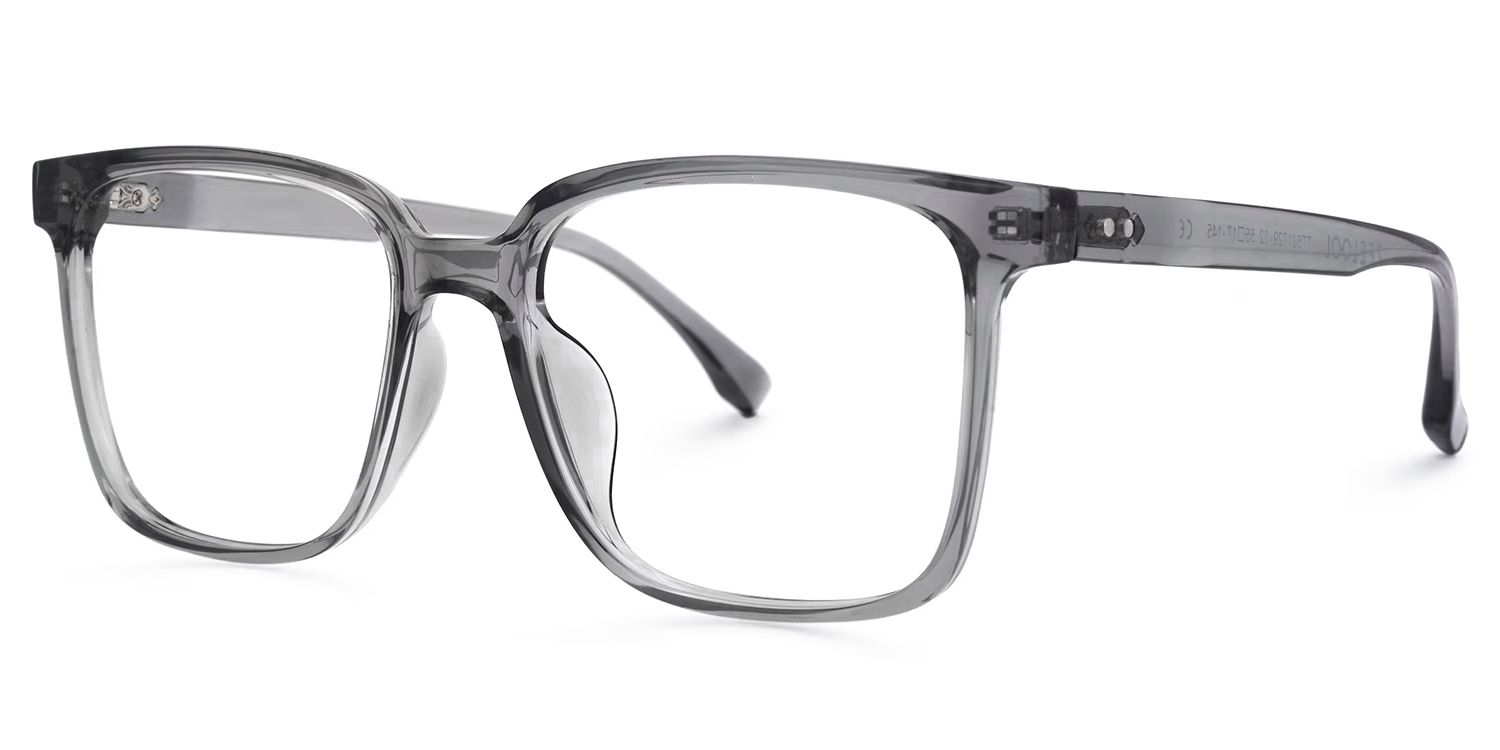 Contreras Square Gray Glasses | ZEELOOL Canada1