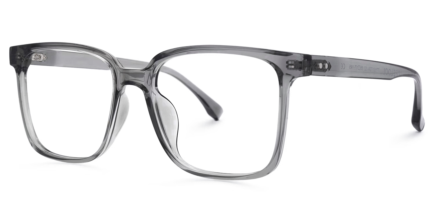 Contreras Square Gray Glasses | ZEELOOL Canada1