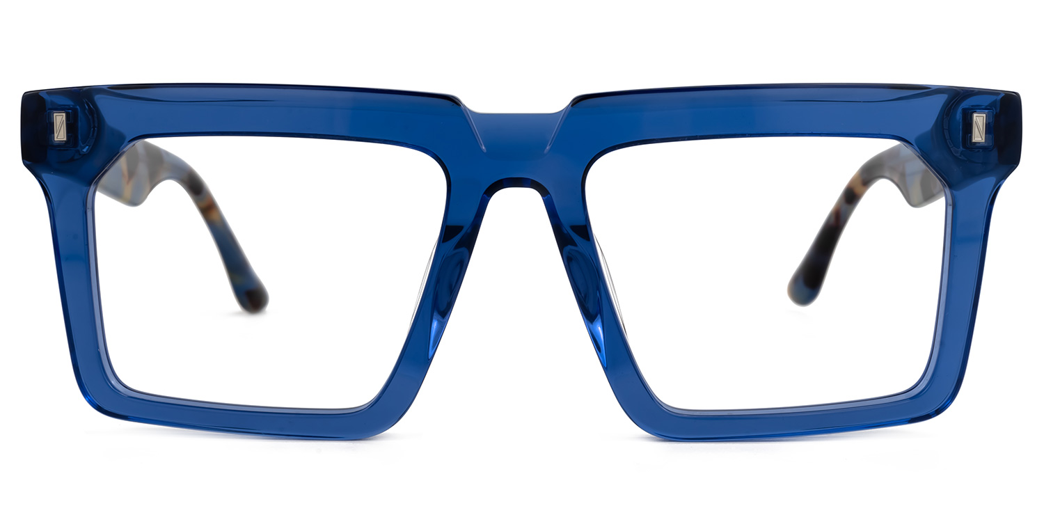 Rectangle Moreland Blue Glasses deals -Zeelool Glasses0