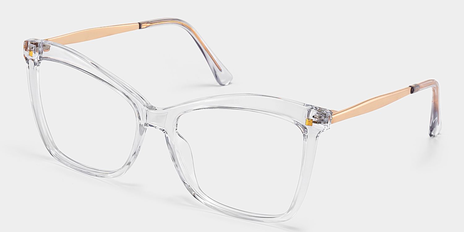 Isaebella Clear Butterfly Shaped Eyeglasses | Zeelool3