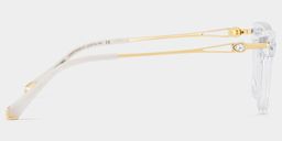 Amelia Cat eye Clear Glasses4