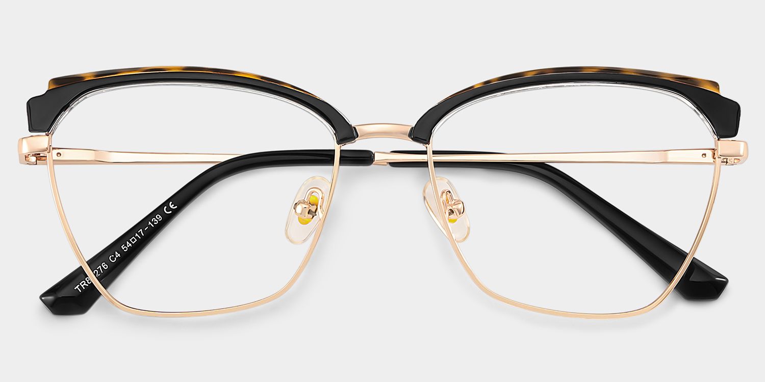 Phoebe Browline Tortoise Frame Eyeglasses for Woman| ZEELOOL Canada2