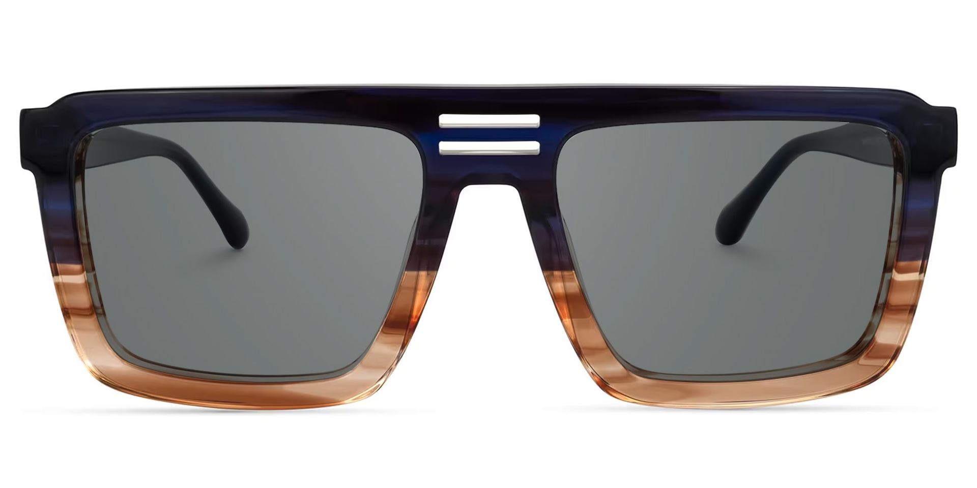 Yamilex Square Two-Tone Sunglasses | ZEELOOL Canada0