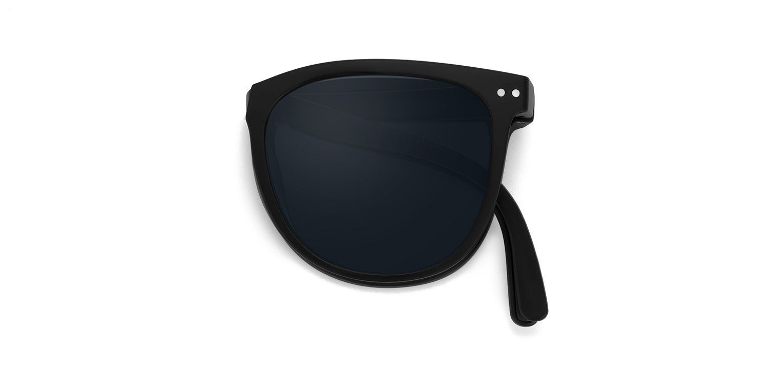 Lindzy TR90 Black Frame Sunglasses with Square Shape | ZEELOOL Canada1