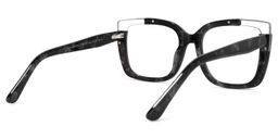 Dortch Black-Marble Square Glasses3