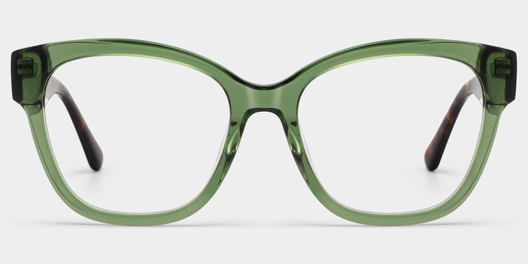 Everest Green Butterfly Glasses