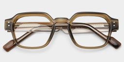 Joy Geometric Brown Glasses2