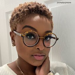 Chantel Tortoise Round Glasses6