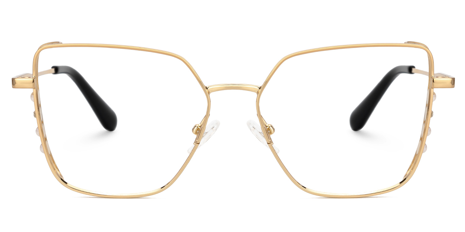 Jamison Square Gold Glasses0